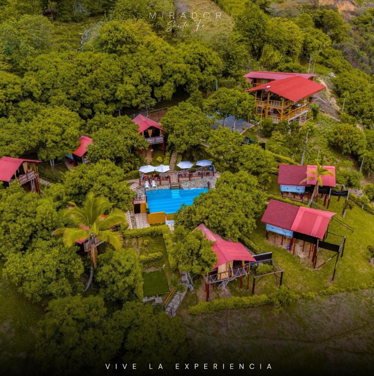 Hotel Glamping Mirador Santa Fe-Sopetrán Zewnętrze zdjęcie
